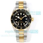 Swiss clone Tudor New Black Bay 58 Two-tone Stainless Steel 2824 Watch 